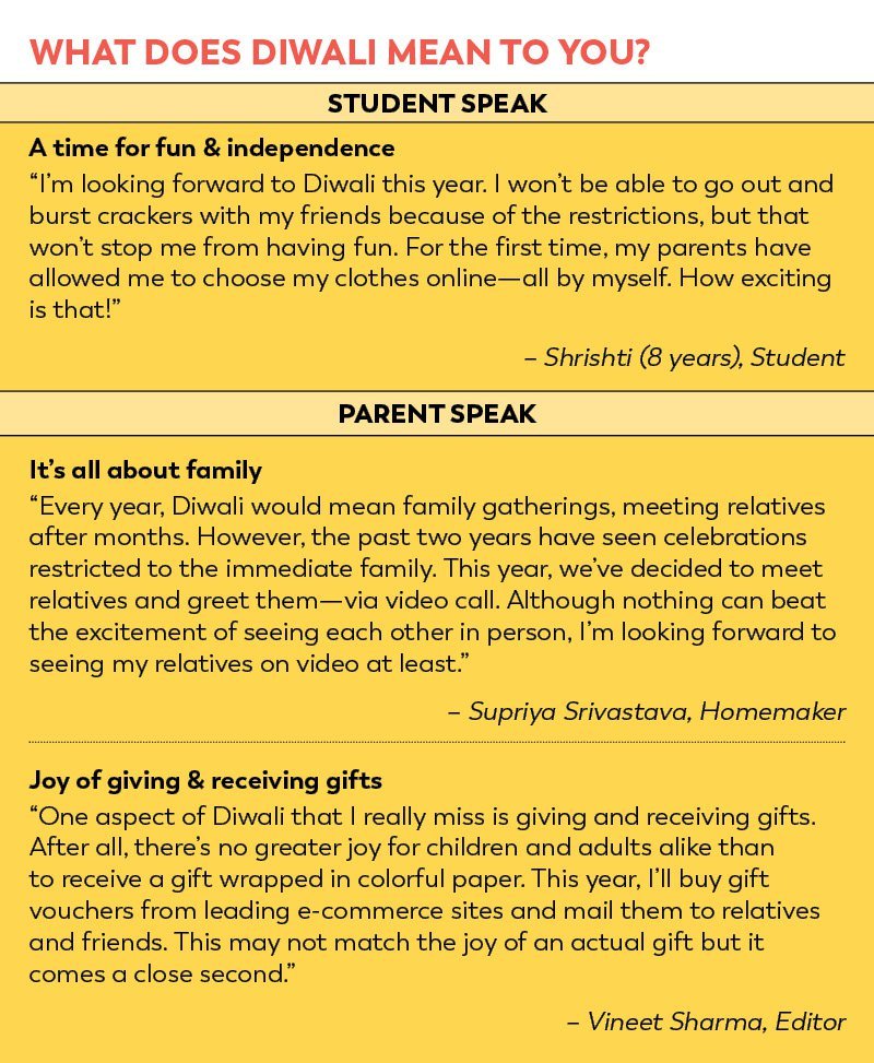 6 Great Ideas For A Dazzling Diwali (How To Celebrate While Social Distancing) 6 Great Ideas For A Dazzling Diwali (How To Celebrate While Social Distancing)