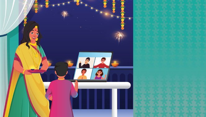 6 Great Ideas For A Dazzling Diwali (How To Celebrate While Social Distancing) 6 Great Ideas For A Dazzling Diwali (How To Celebrate While Social Distancing)