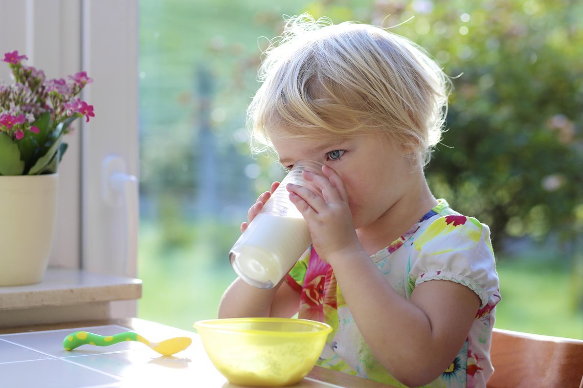 Too much milk for young kids can be as bad as too little, study suggests