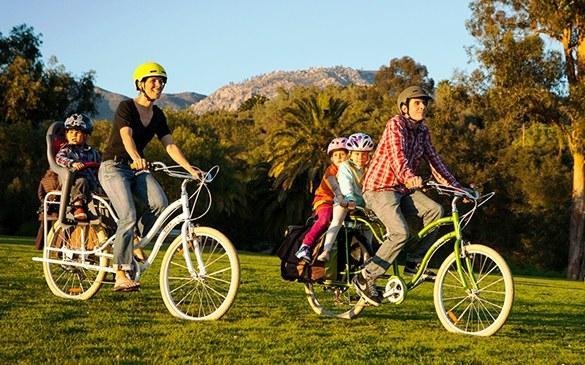 Tips and strategies for riding with kids