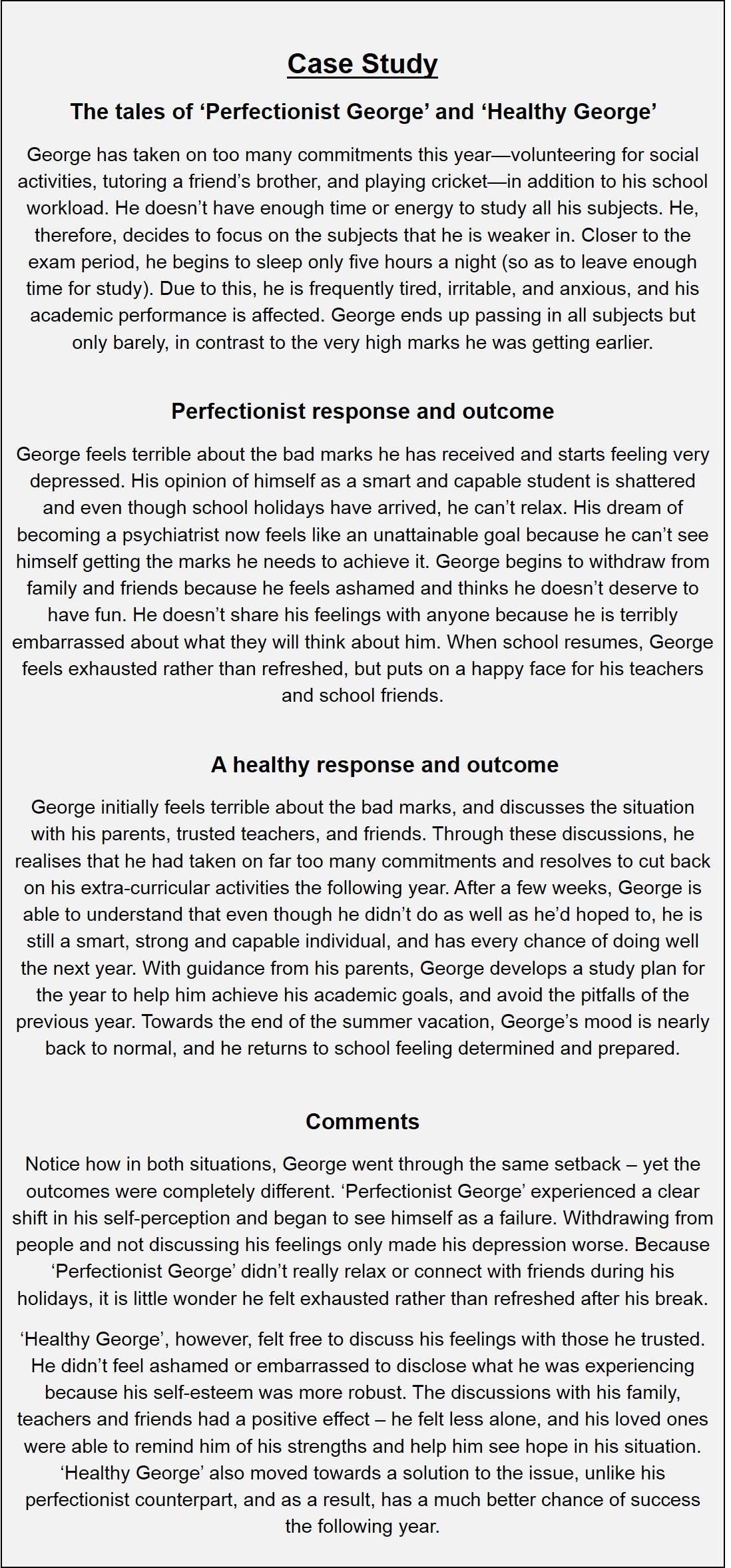 Perfectionism vs Quest for Excellence - The Healthier Option
