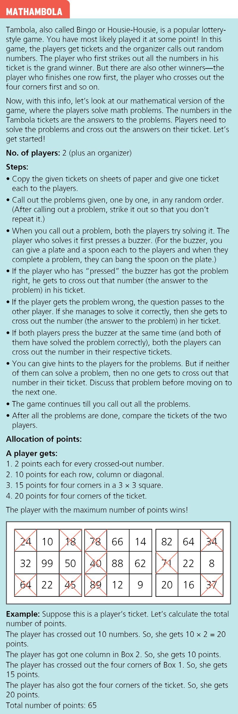 MathemagiC At Home XI