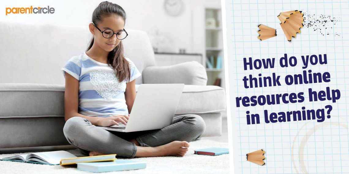 How do you think online resources help your child learn?