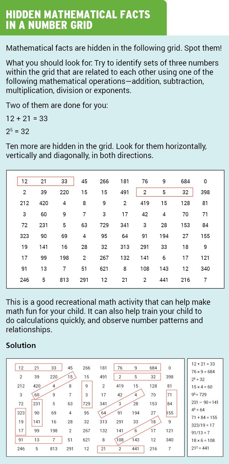 Mathemagic At Home VII