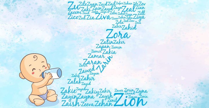 47++ Different boy names with z info