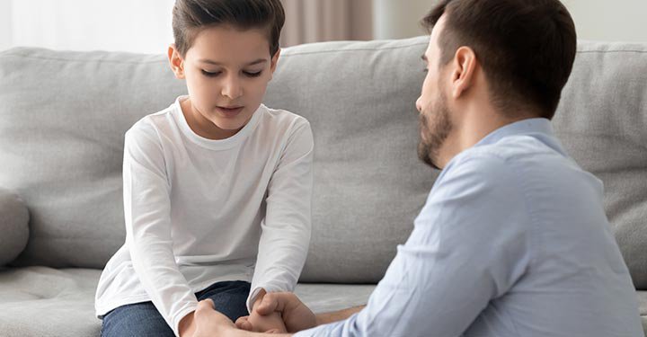 How to talk to your child about your separation?