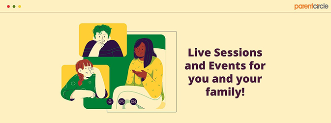 Live Sessions & Events for You and Your Family!