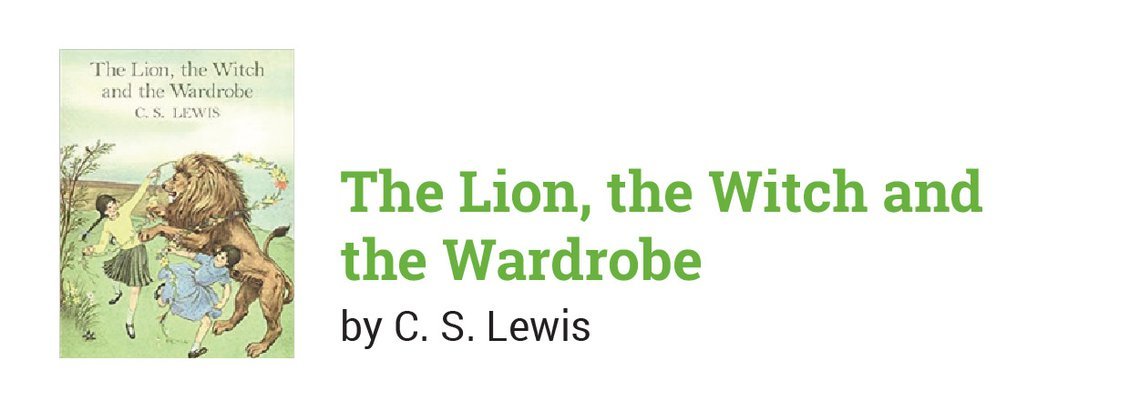 The Lion, the Witch and the Wardrobe