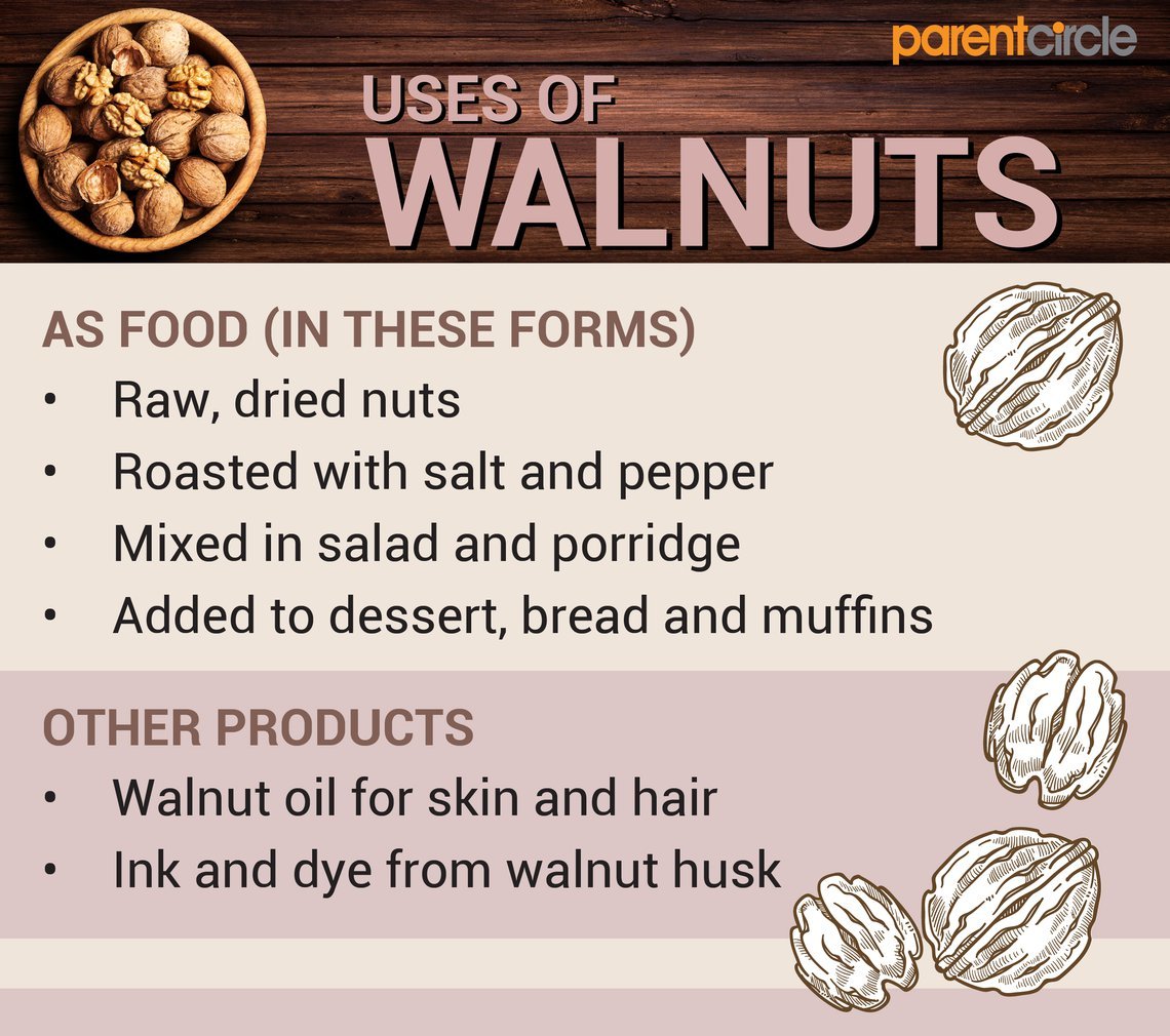 Health Benefits of Walnuts and Akhrot, Walnuts Nutritional Value and Facts  100g, Walnut Vitamins and Calories | ParentCircle