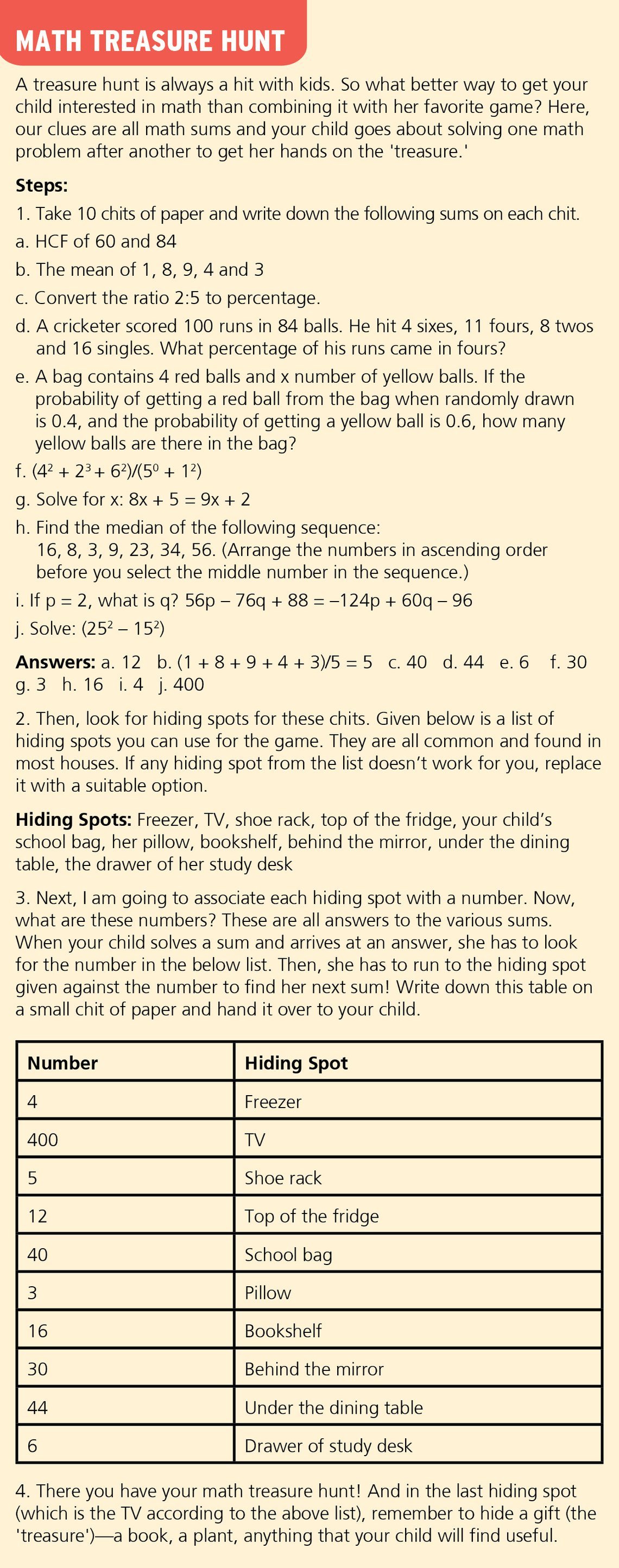 Mathemagic At Home X