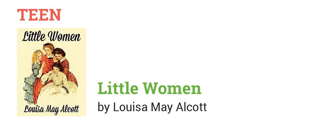 Teen - Little Women by Louisa May Alcott