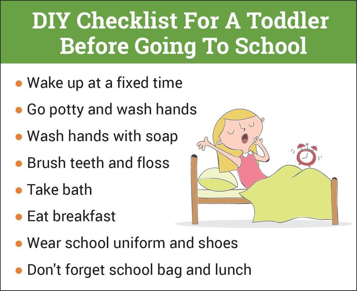 School Morning Routine: 10 Practical Tips To Get Your Pre-Schooler Ready