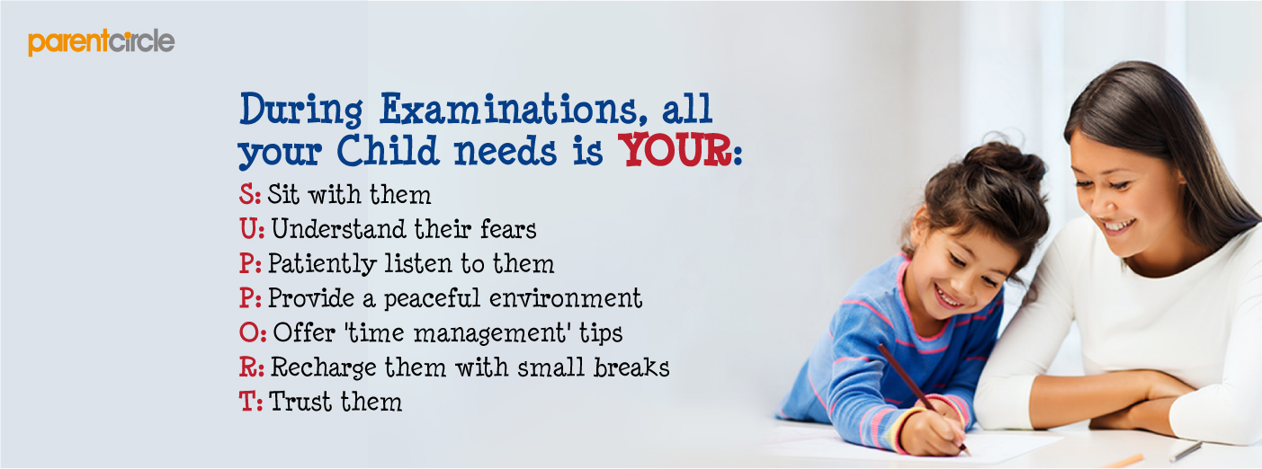 How do you help your child deal with 'Exam Stress'?