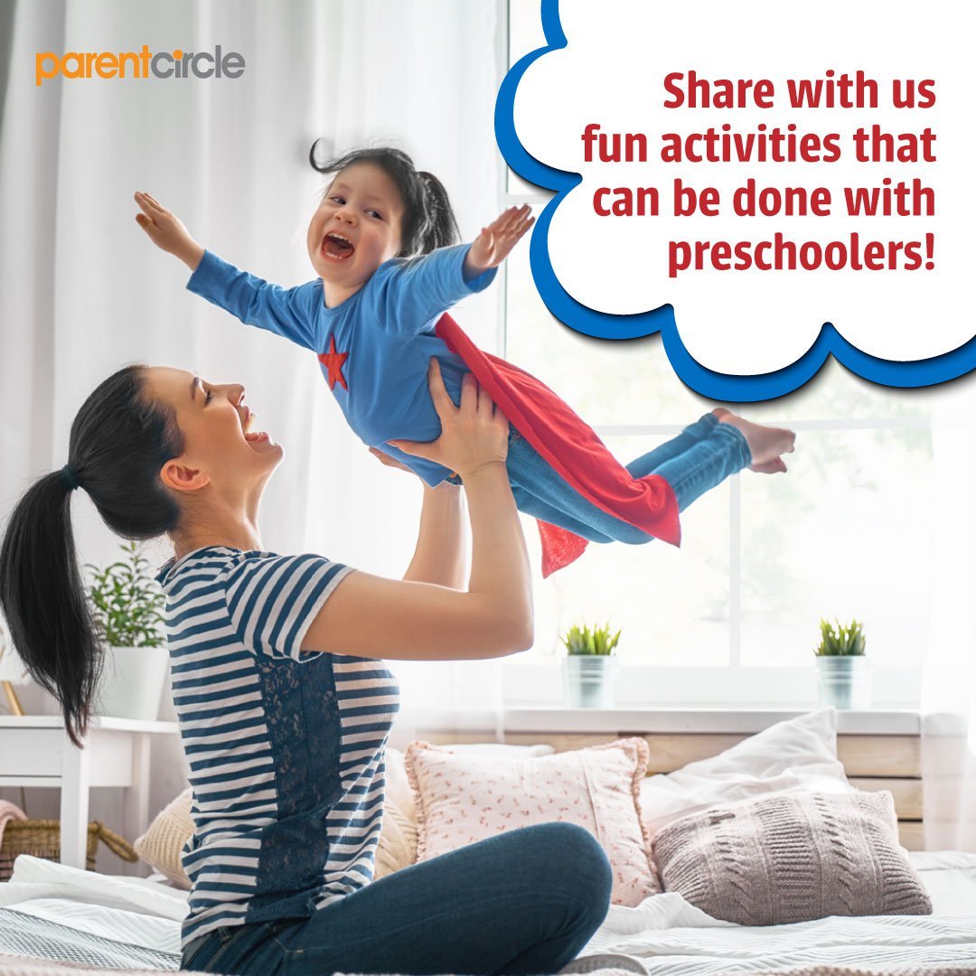 Share with us fun activities that can be done with preschoolers!