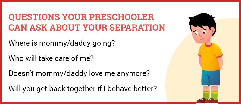 Talking to your child about your separation
