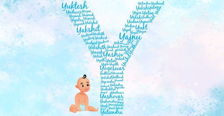 Baby boy names starting with the letter Y