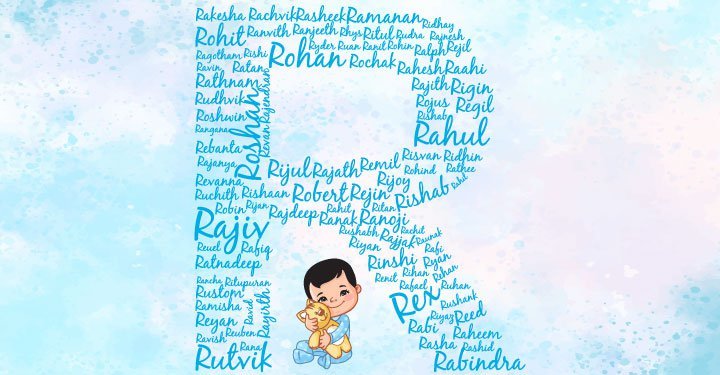 Baby boy names starting with the letter R