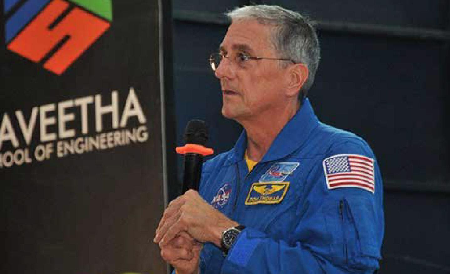 The number one lesson I have learnt in my life is to never give up: Donald Thomas talks about becoming a NASA astronaut