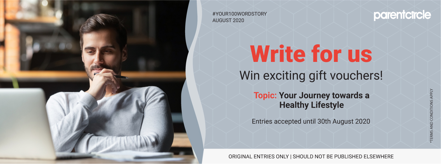 #YOUR100WORDSTORY: August 2020 | Your Journey towards a Healthy Lifestyle