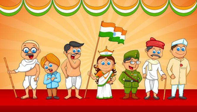 Fancy dress competition ideas for kids: Dress them up as Indian National Leaders 
