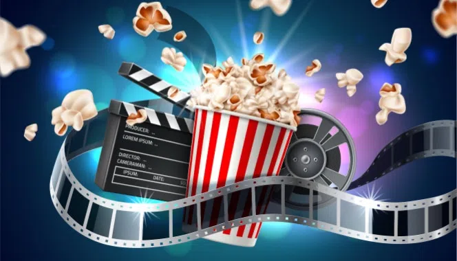 Set up a movie theatre experience on children's day