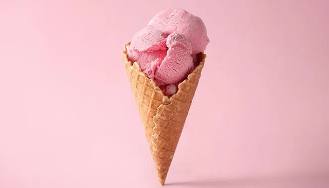 Impromptu ice cream treat to kids on children's day