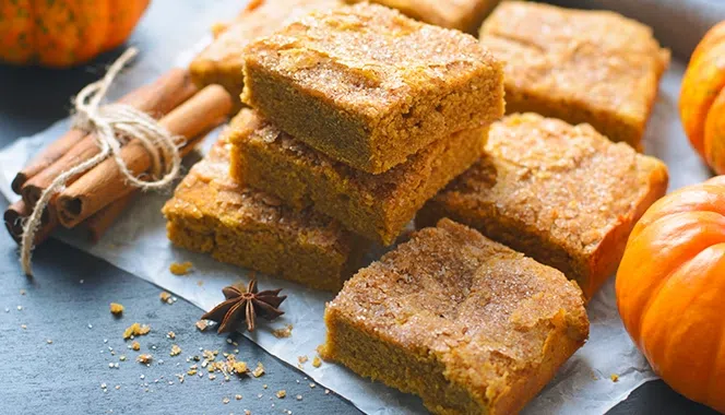 Eggless chocolate pumpkin brownies