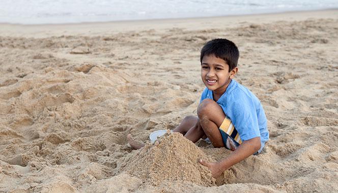 Are you worried about your child playing with sand? Here are 7 reasons why it can be good for kids