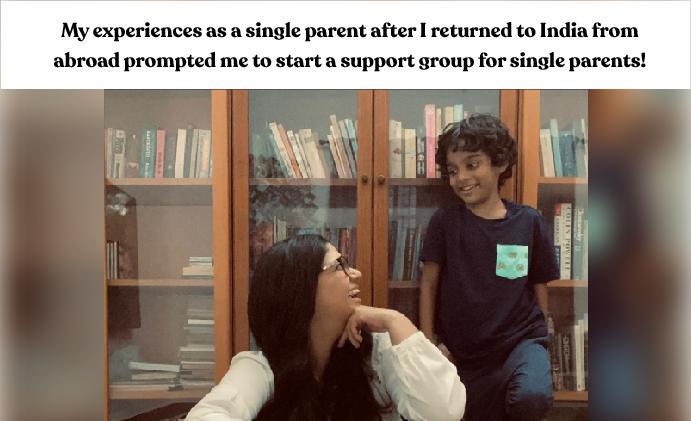 My experiences after I returned home with a child prompted me to start a support group for single parents!