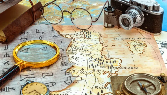 To play a treasure hunt game in new year