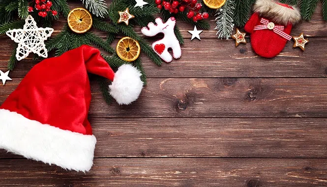 Guess what's in Santa's hat game