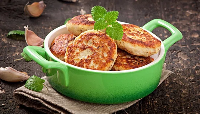 Gluten-free masoor dal cutlet