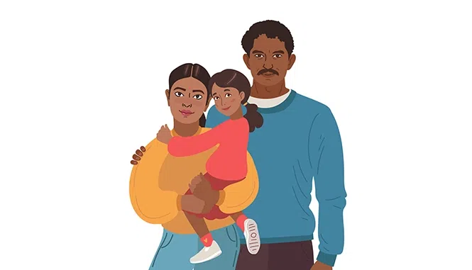 pampered by my loving parents