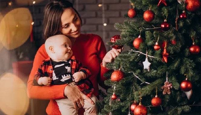 Christmas Tinsel Garland