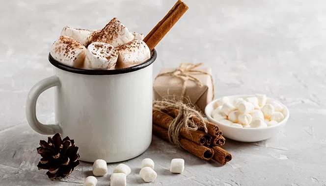 Set up a hot cocoa stand