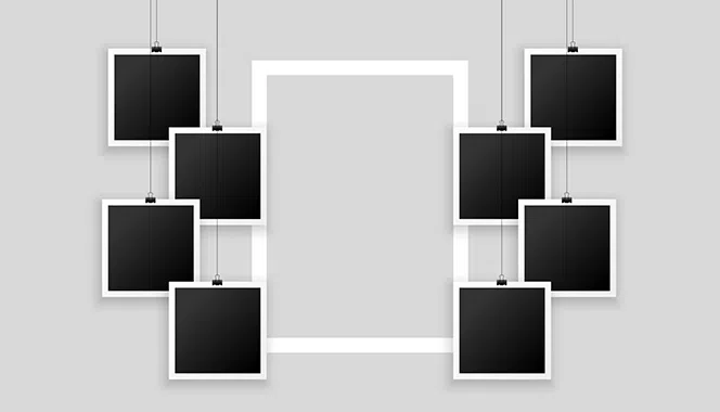 Innovative DIY of the family memory tree