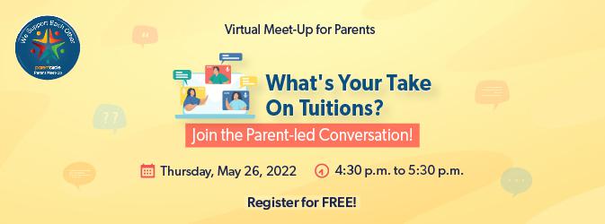Upcoming Parent's Meet-Up | May 26, 2022 - REGISTER NOW!